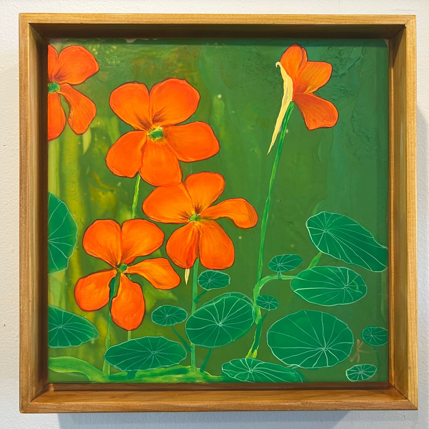 Orange in Green