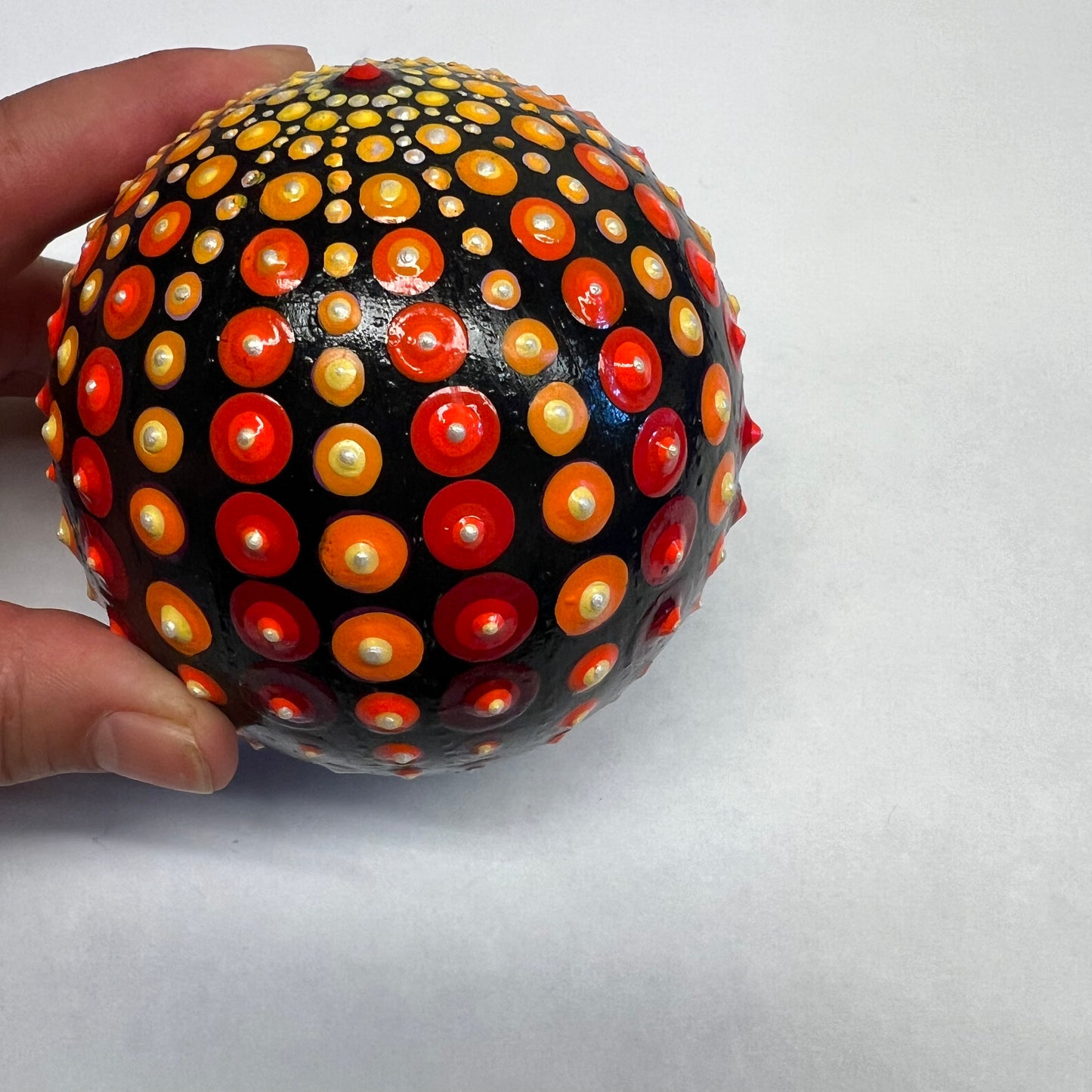 Orange & Golden Urchin Stone