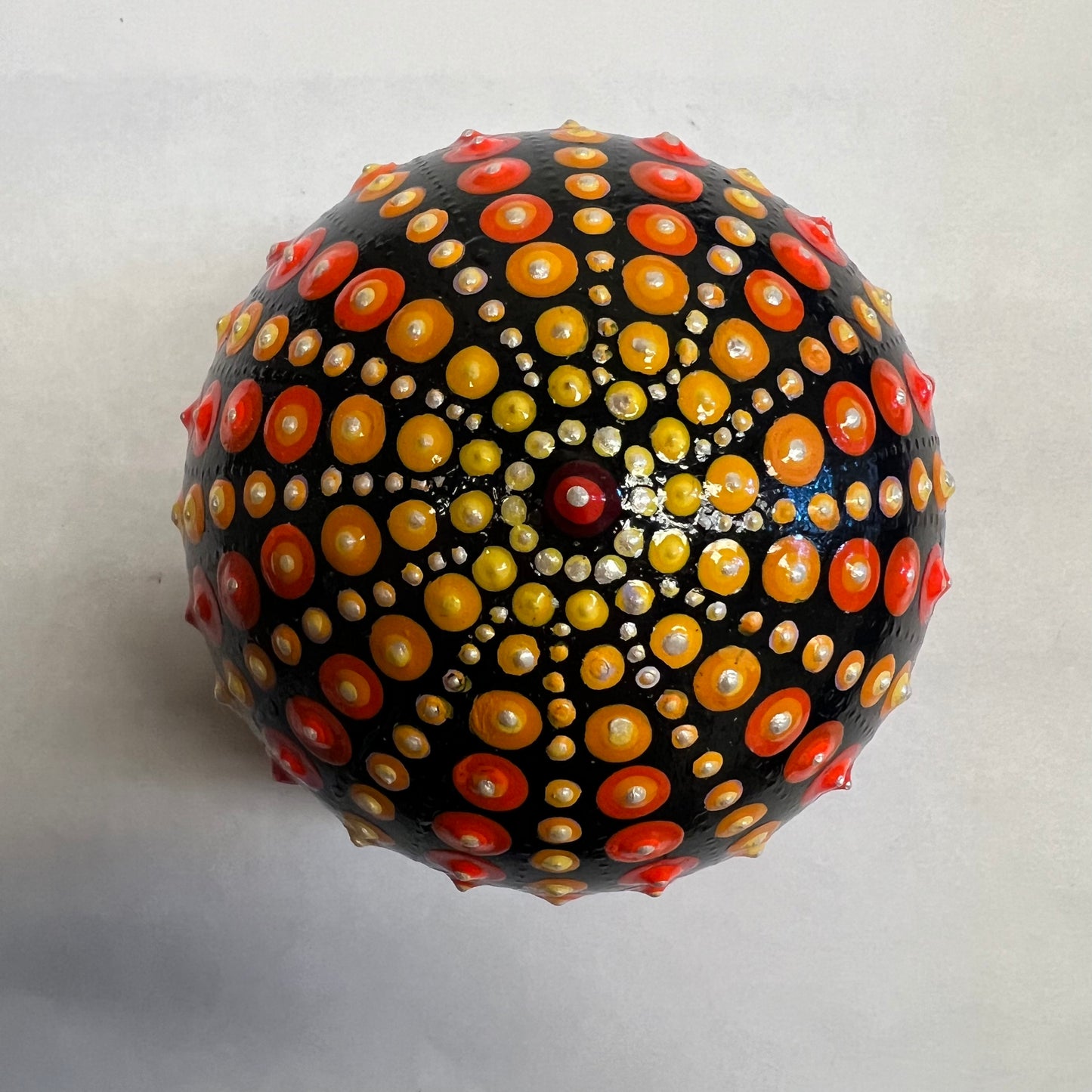 Orange & Golden Urchin Stone